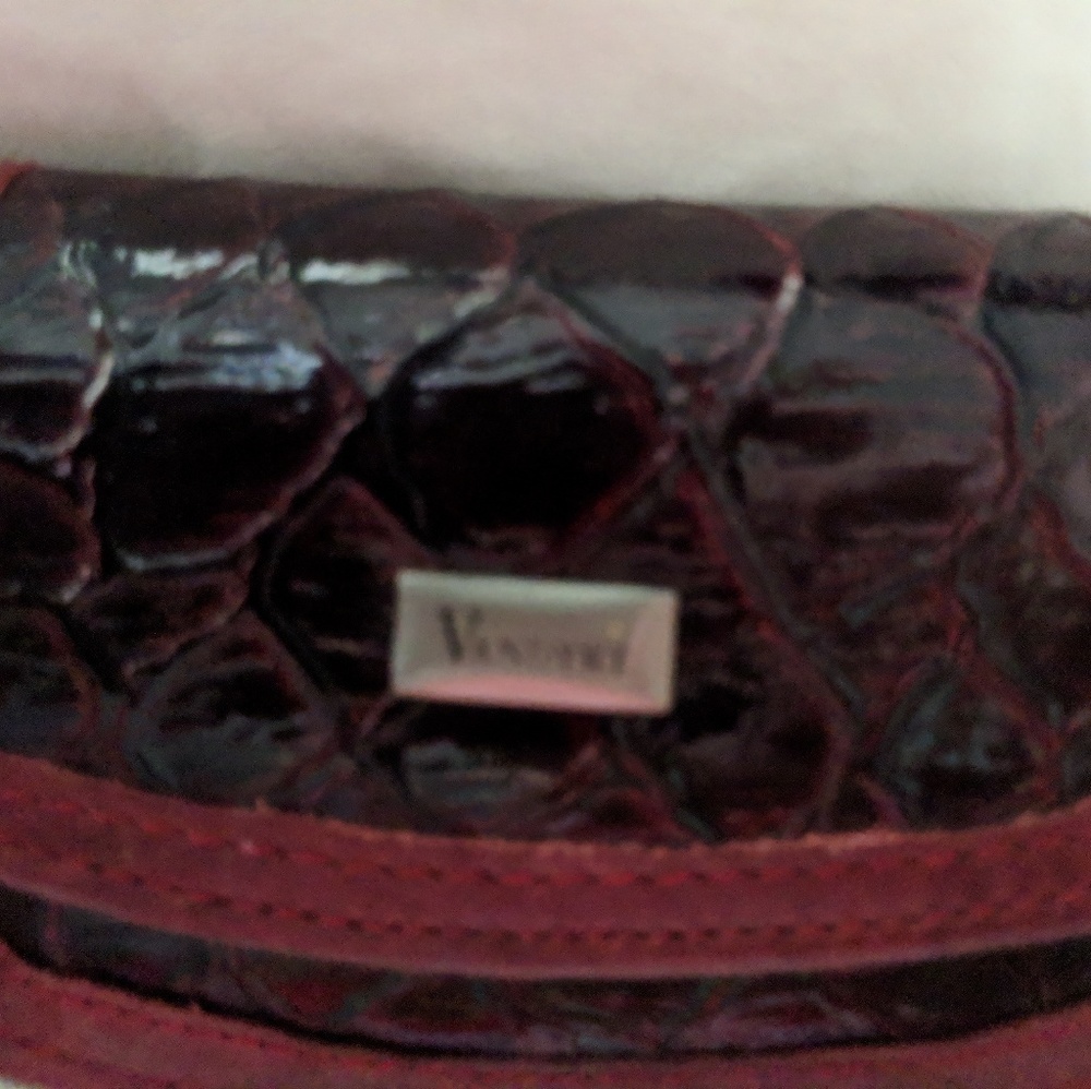 Mini Maroon Wallet - Picture 5 of 7